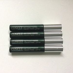 Clinique High Impact Full Size Mascara x 4